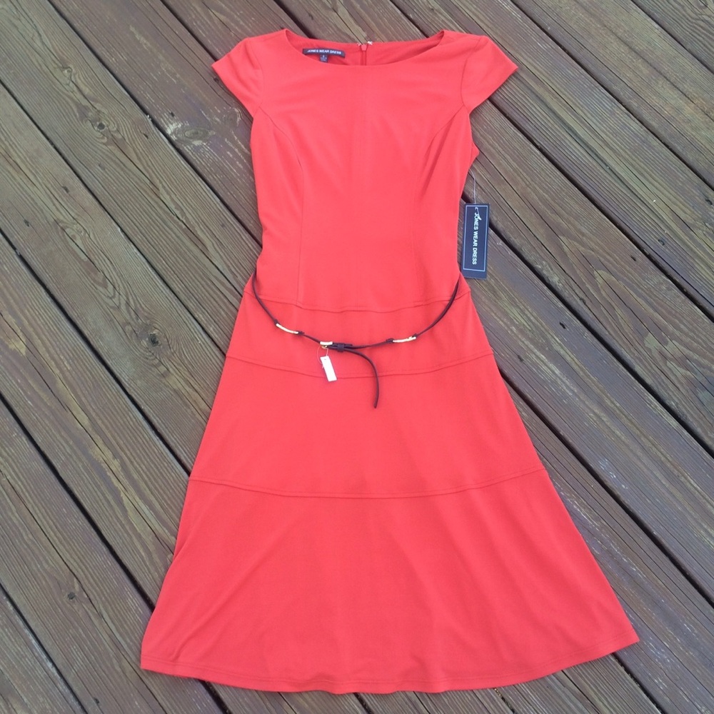 Jones Wear Dresses Orange Dress